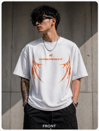 Kakarot Ascension Oversized T-Shirt – Premium Anime Streetwear Back Print Edition