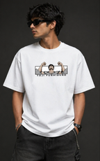 Toji Fushiguro Oversized T-Shirt – Anime Streetwear Back Print Edition
