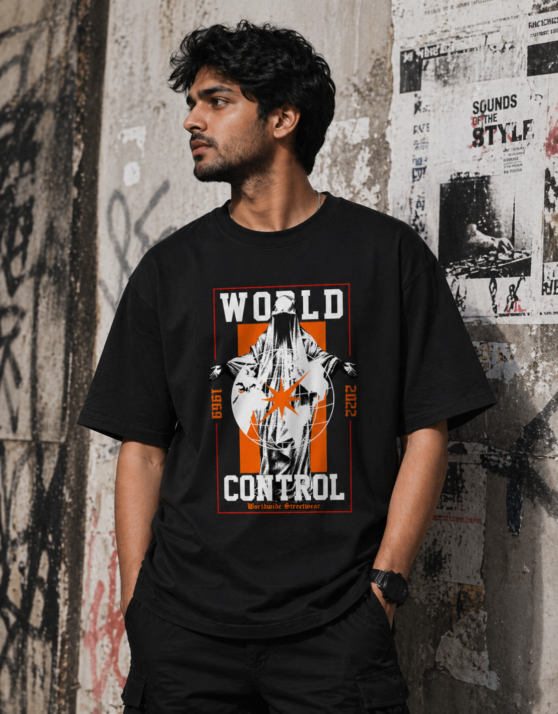 World Control Streetwear Tee