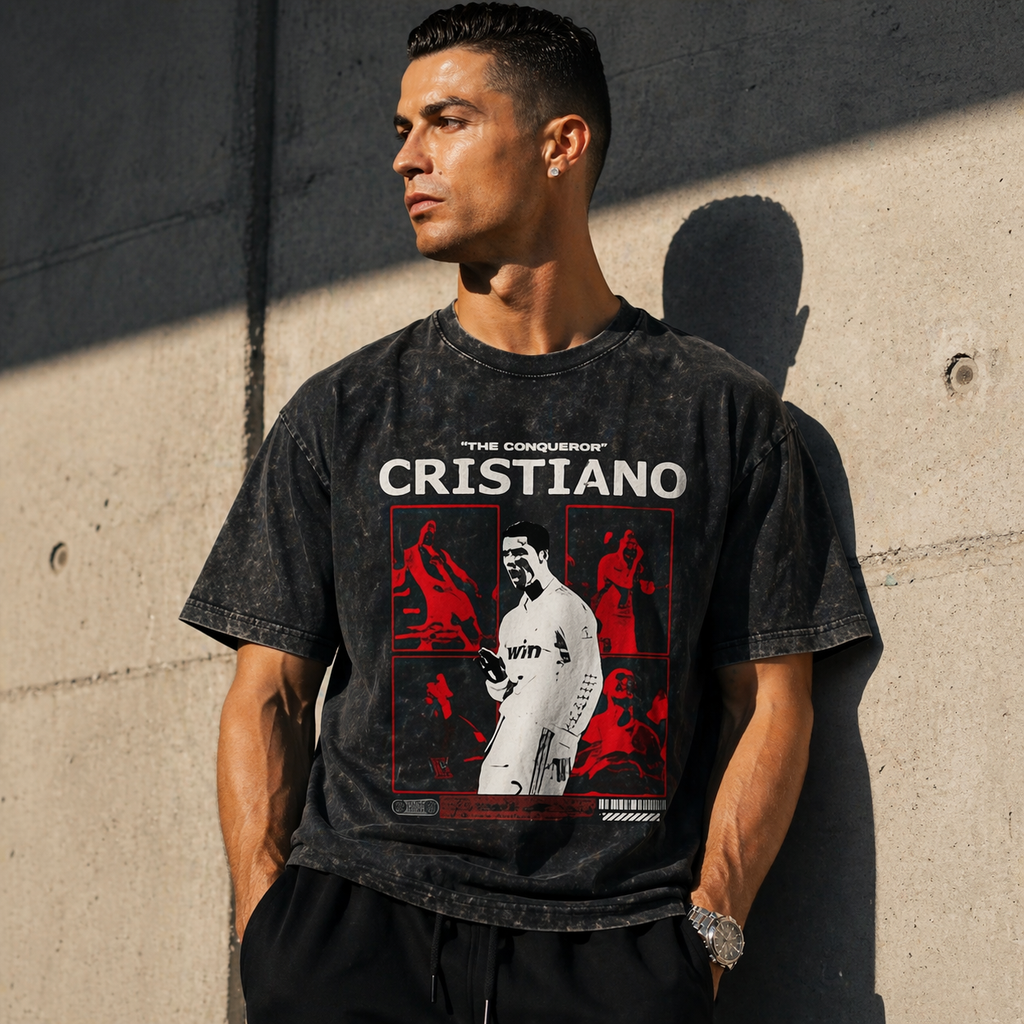 “CRISTIANO: The Conqueror Edition Tee”